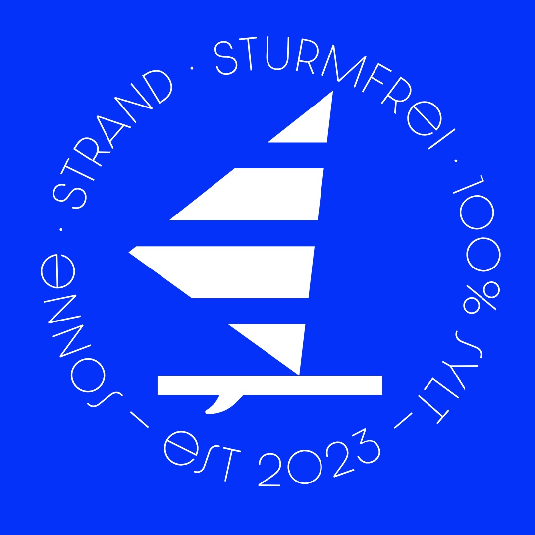 Logo Sturmfrei Produkte aus Surfsegel und Kitesegel Sylt